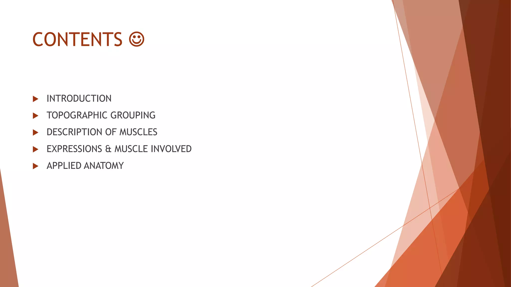 muscles of facial expression | PPTX