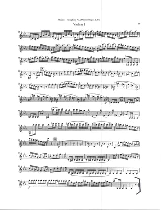 2. violin   mozart sym. 39