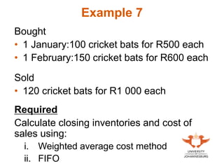 2. unit 1 inventories students | PPT