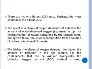 Cod Test Images 2. water pollution | PPTX
