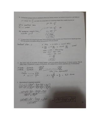 Examen de ingreso 2 2009