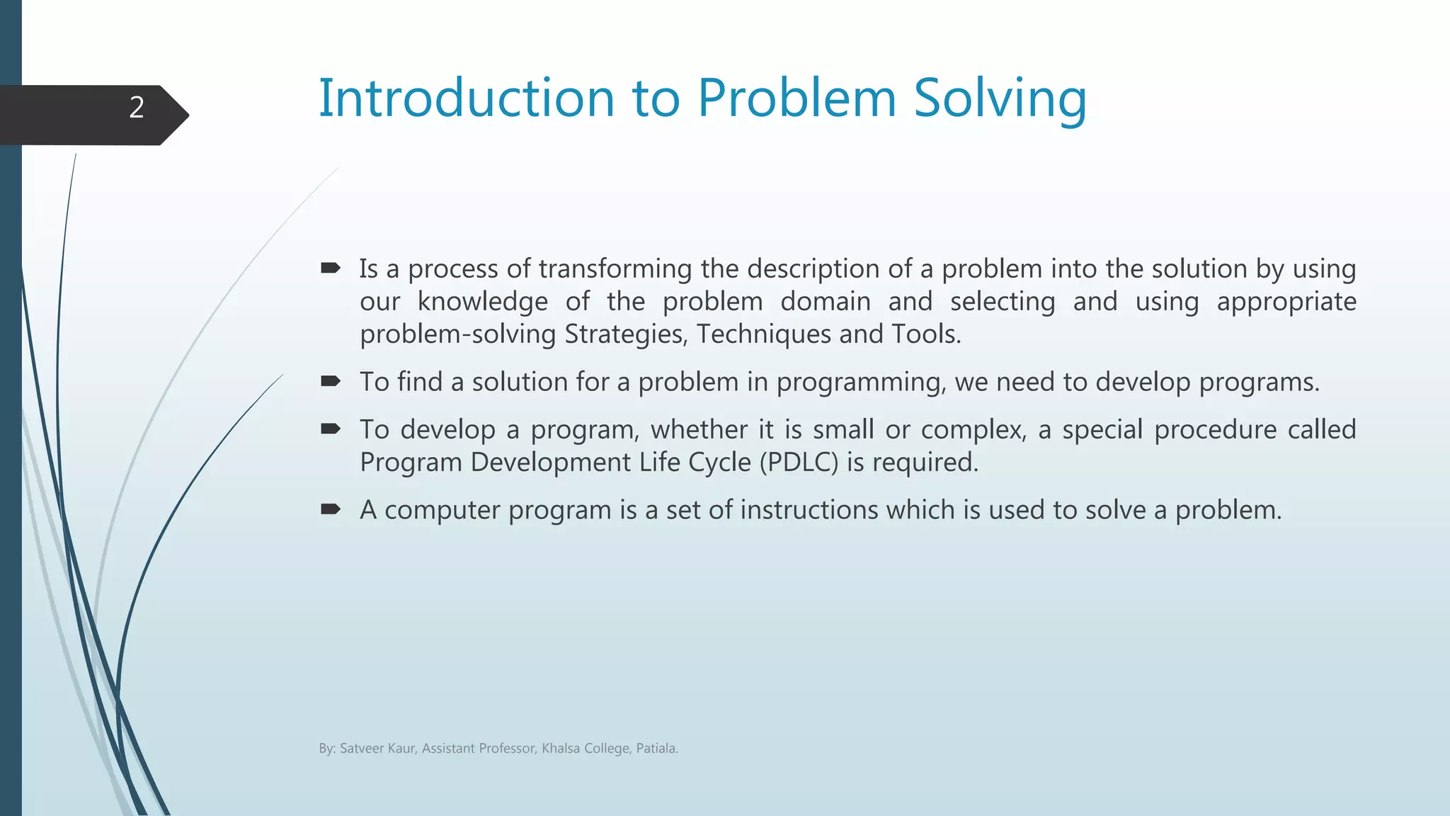 Problem solving process | PPT