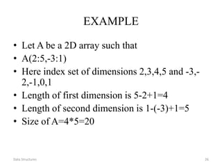 2. Array in Data Structure | PPT