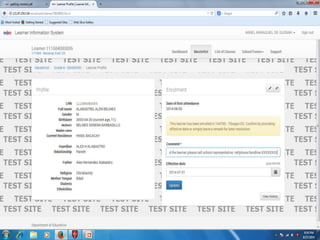 Transferring Pupil to another School