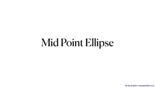 Mr. Rupesh Mishra | rupeshmishra@sfit.ac.in
Mid Point Ellipse
 