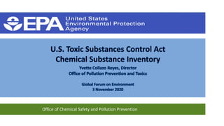Office of Chemical Safety and Pollution Prevention
 