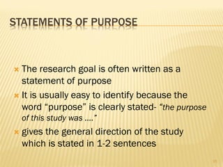2. research objectives