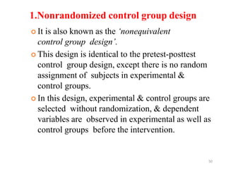 2. experimental designs | PDF