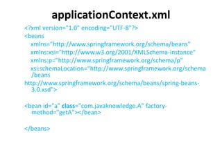 Dependency Injection in Spring | PPTX