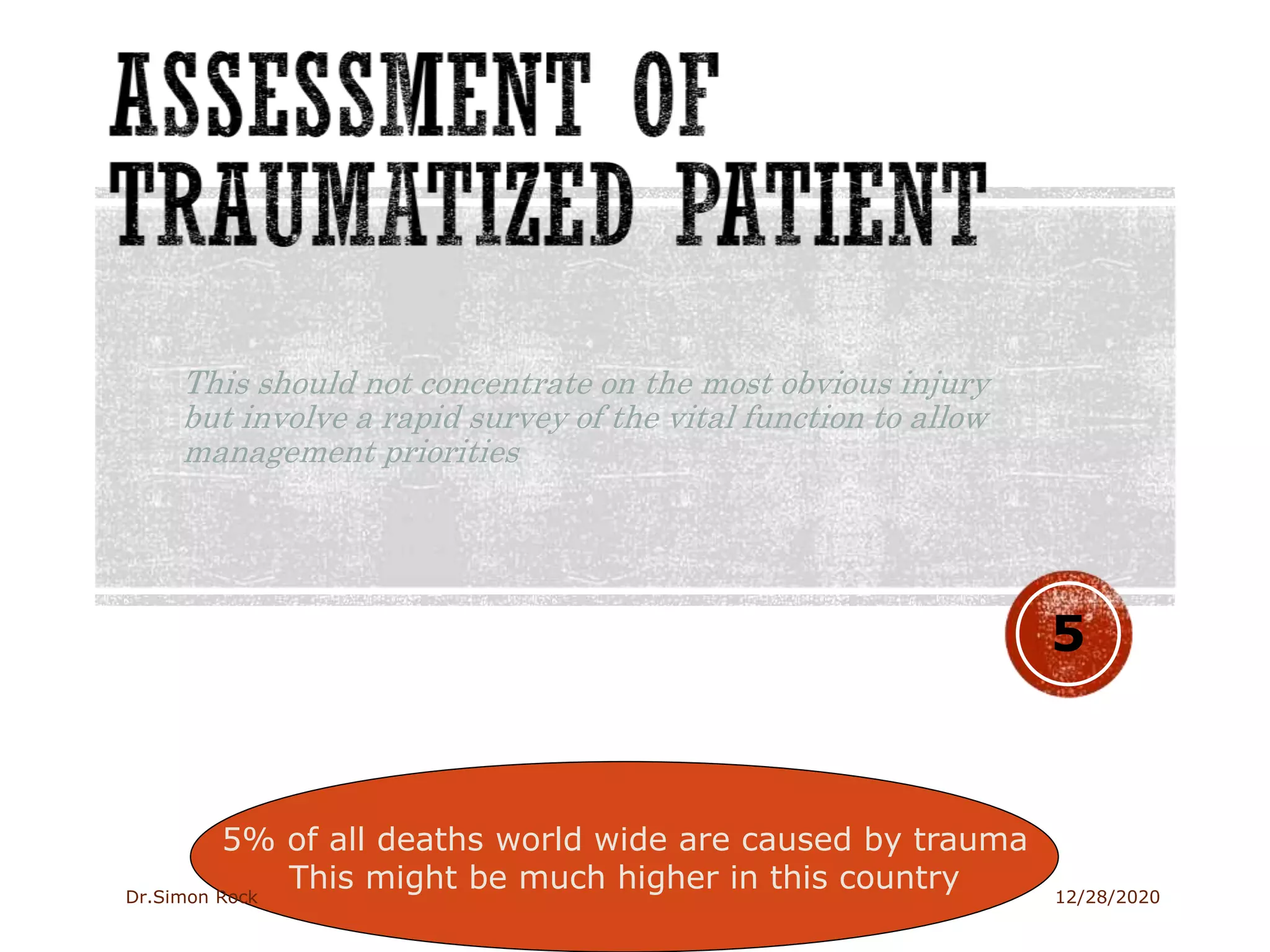 2.  management of maxillofacial trauma 1