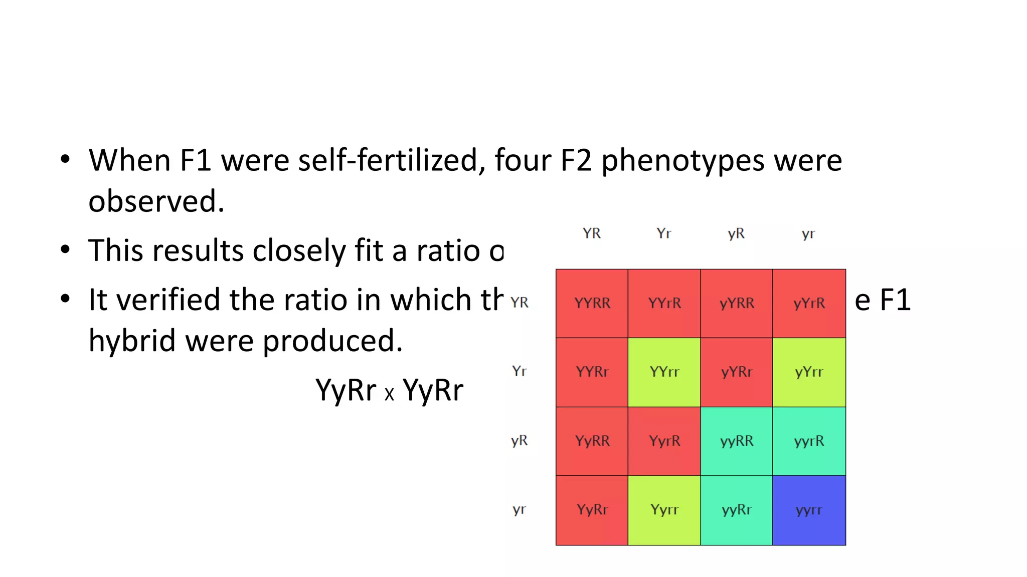 Mendelian Laws of Inheritance