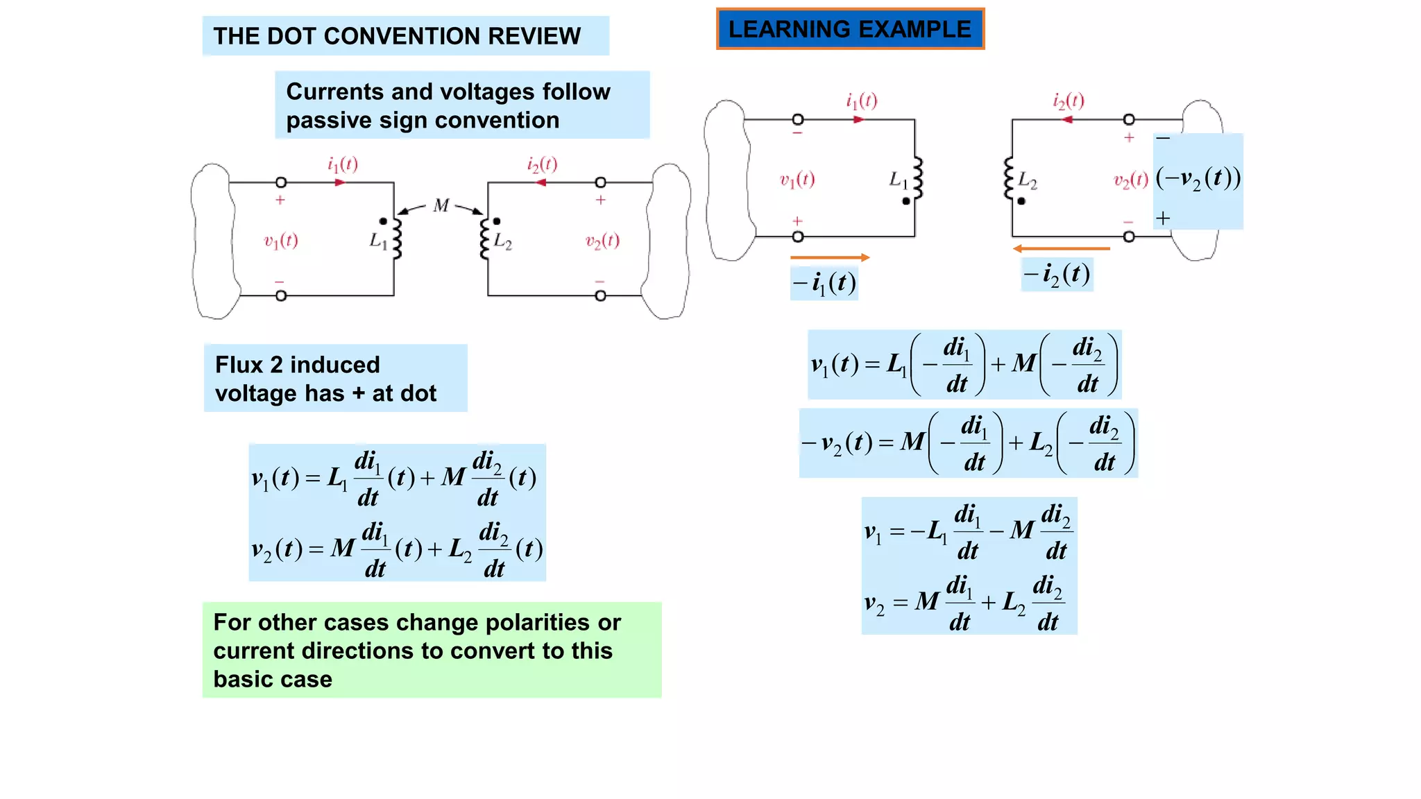 1. magnetic coupled circuits