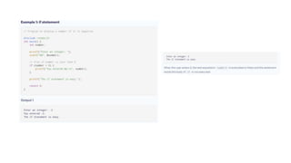 2.2 variable arithmetics and logics