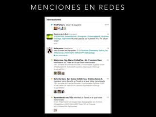 MENCIONES EN REDES

 