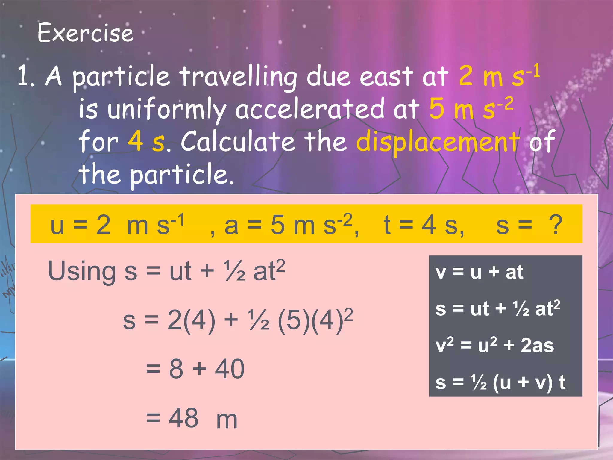 PHYSICS KSSM FORM 4 (2.1 Linear Motions)
