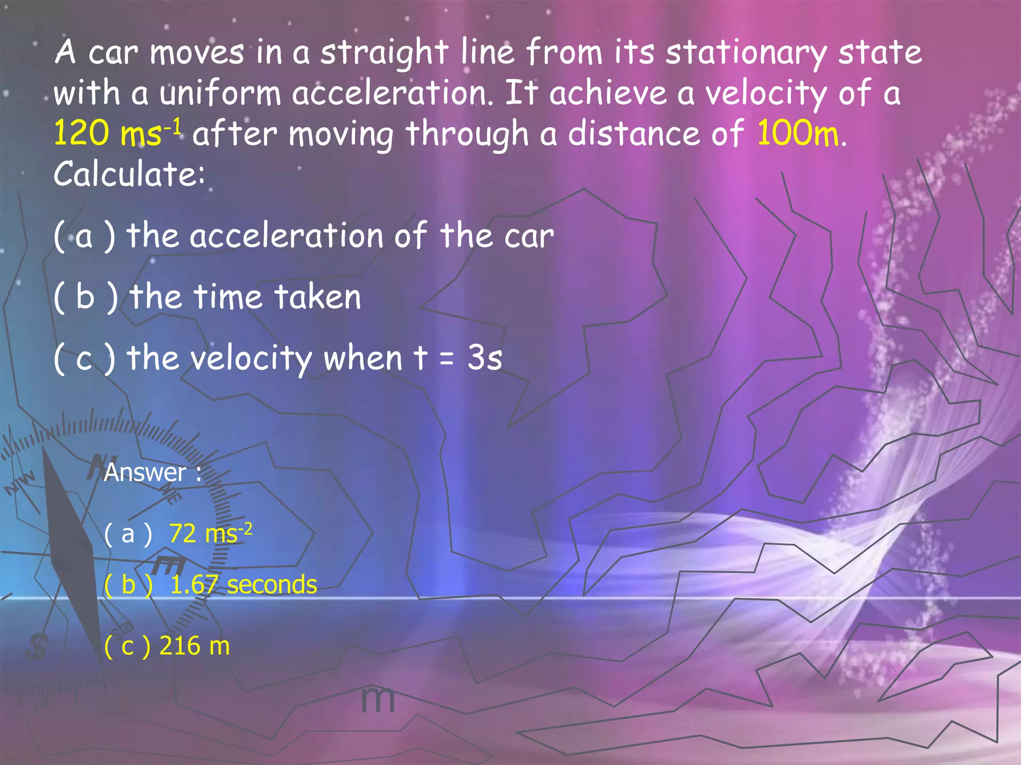 PHYSICS KSSM FORM 4 (2.1 Linear Motions)