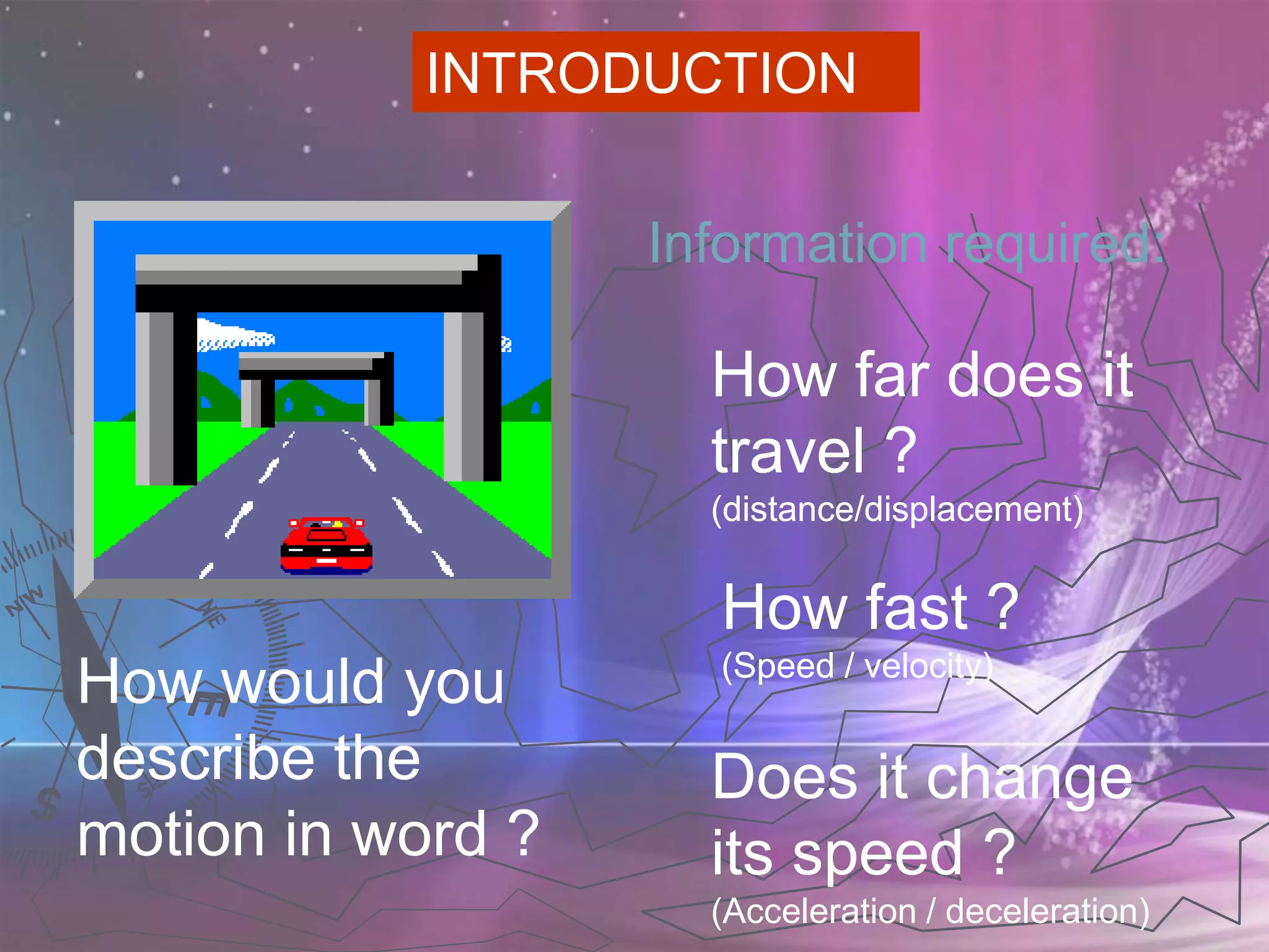 PHYSICS KSSM FORM 4 (2.1 Linear Motions)