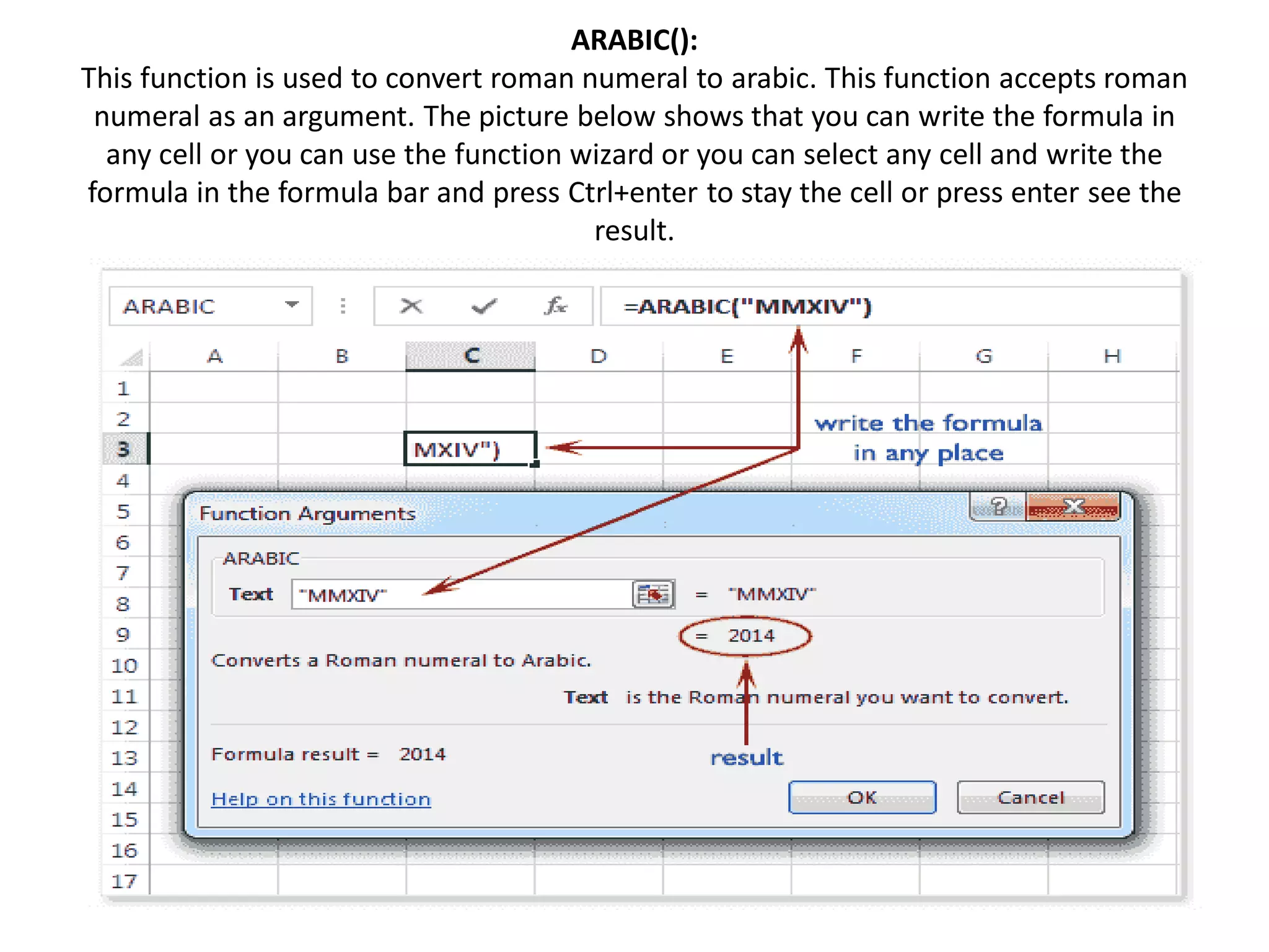 2. mathematical functions in excel | PDF | Programming Languages ...