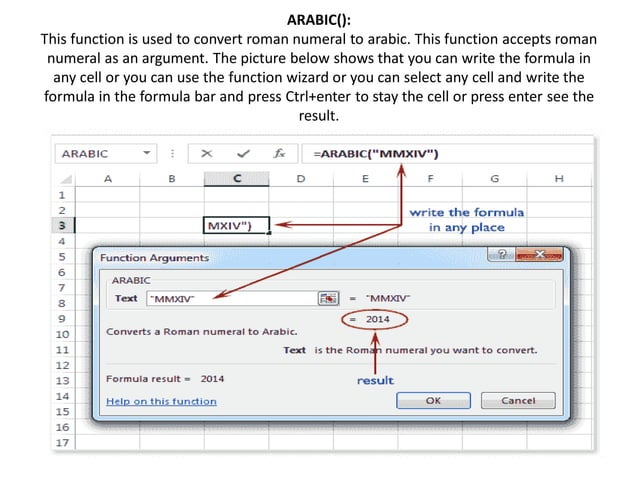 2. mathematical functions in excel