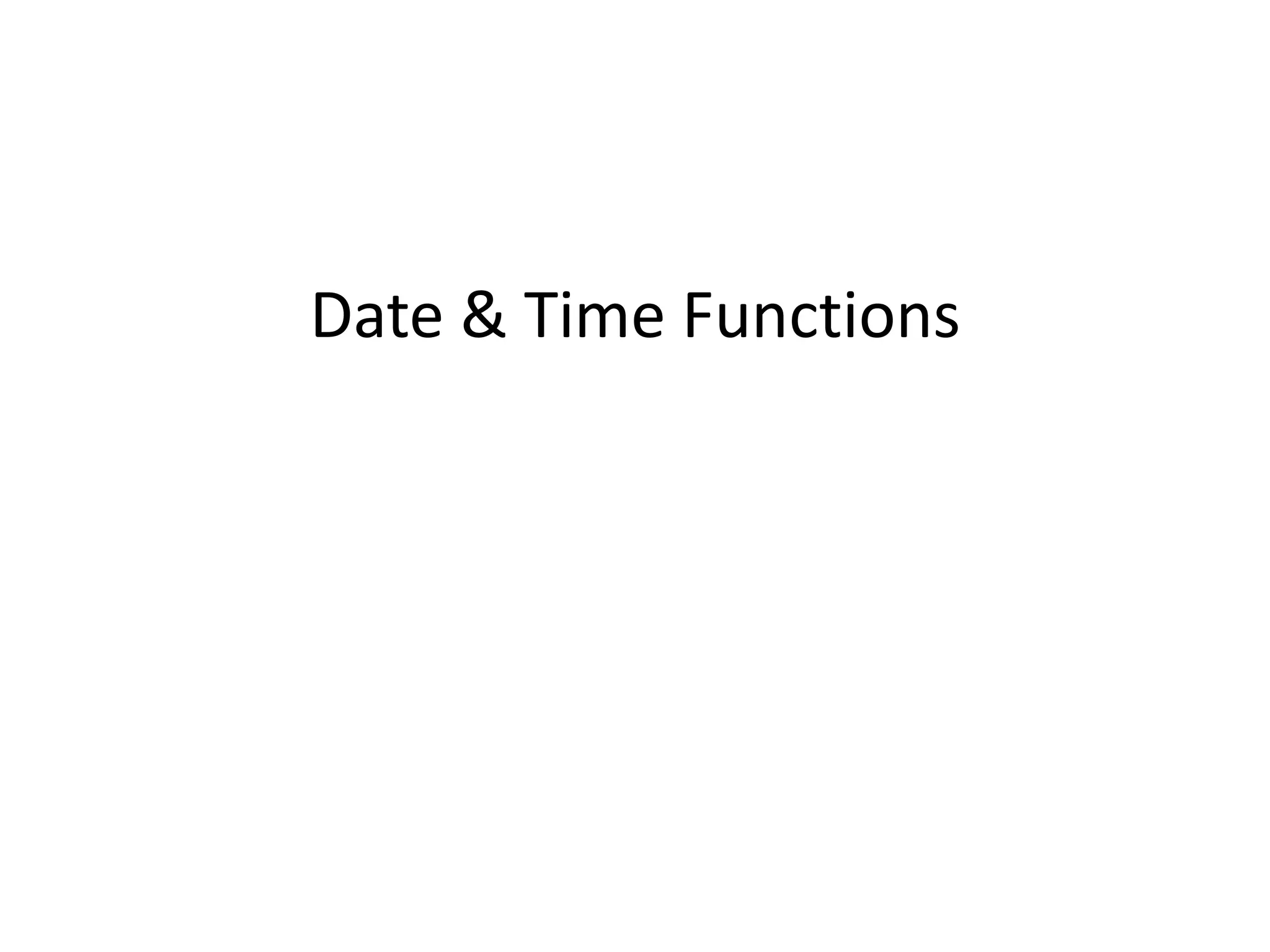 2-date-and-time-function-in-excel-ppt