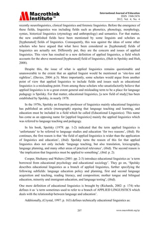 2. monograph on educational linguistics | PDF