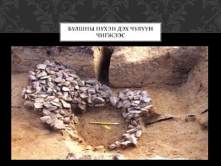 БУЛШНЫ НҮХЭН ДЭХ ЧУЛУУН
ЧИГЖЭЭС
 