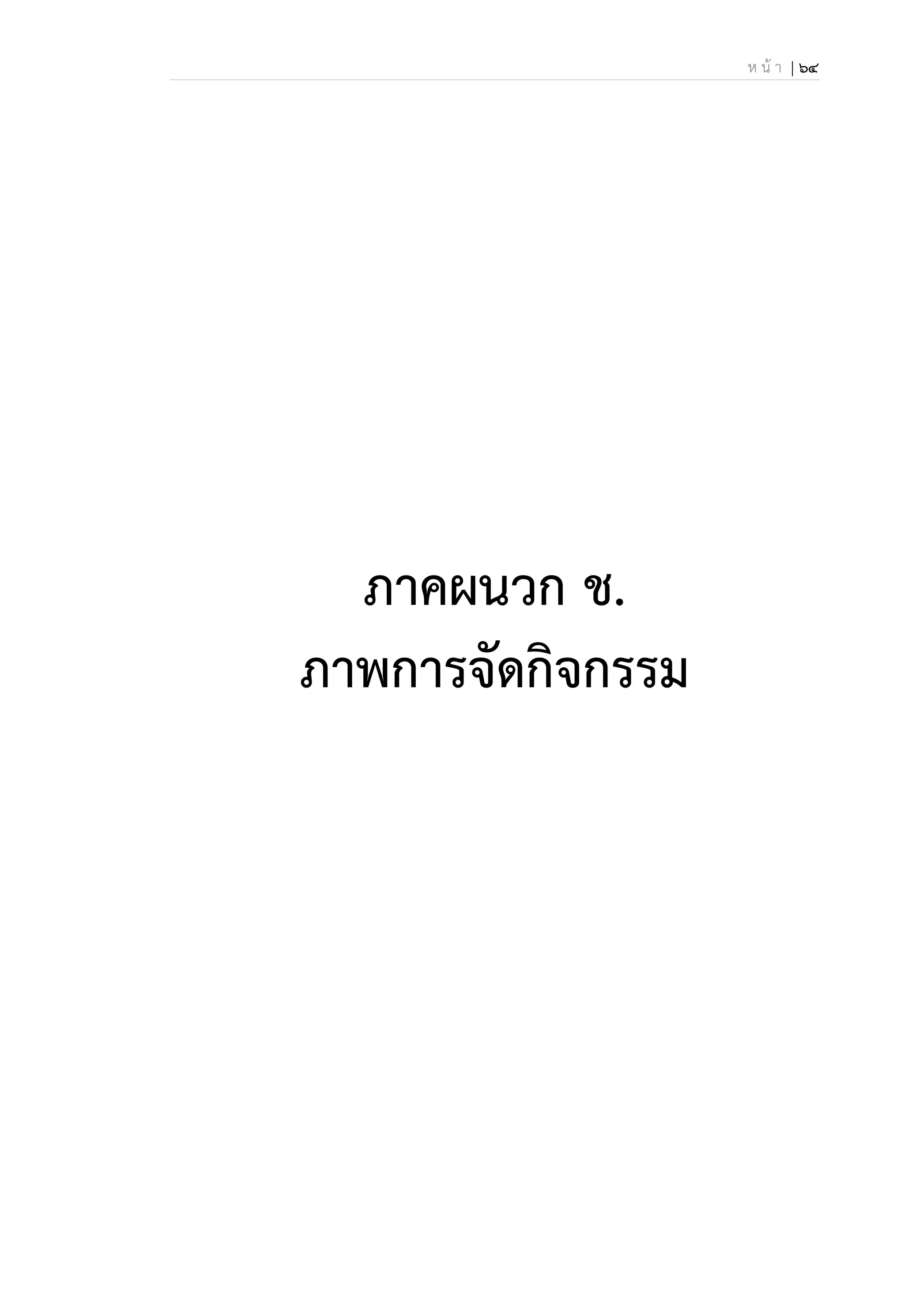 ห น้ า | 64
ภาคผนวก ช.
ภาพการจัดกิจกรรม
 