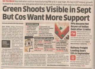 Green Shoots Visible in Sept But Cos Want More Support