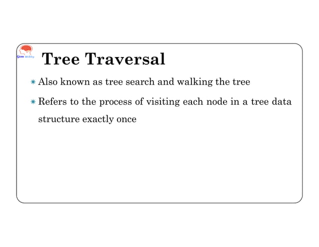 Binary tree traversals (Divide and Conquer) | PPT