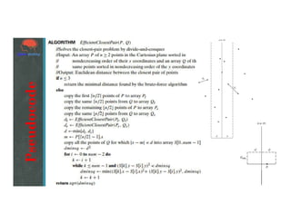 Closest pair problems (Divide and Conquer) | PDF