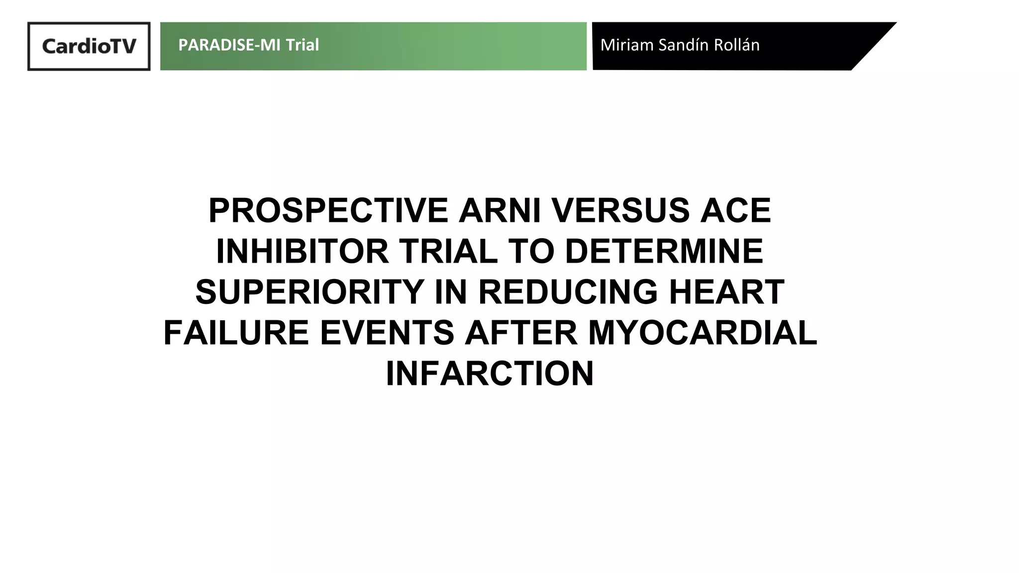 PARADISEMI Trial PPT