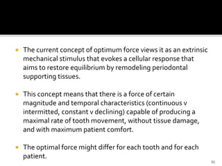 Stimulus Tooth BIOLOGY OF TOOTH MOVEMENT | PPTX