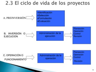 Operacion Inversion Tema II 2.2 Proyectos de Inversión y EIA | PPT
