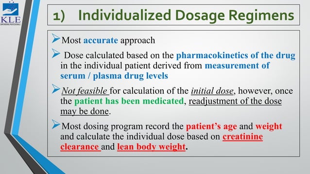 Designing Of Dosage Regimen designing-of-dosage-regimen