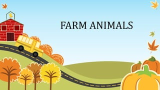 FARM ANIMALS
 
