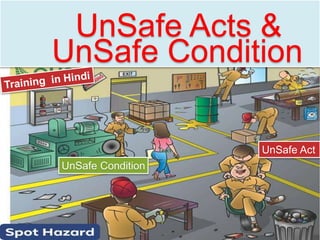 UnSafe Acts &
UnSafe Condition
UnSafe Act
UnSafe Condition
 