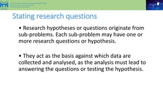 2. lecture 2 formulation of a research problem | PPT