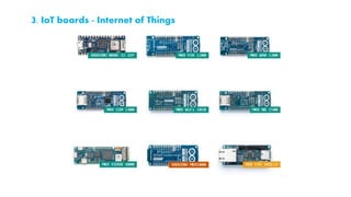 3. IoT boards - Internet of Things
 