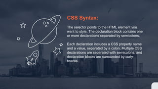 CSS Basic Introduction, Rules, And Tips | PPT