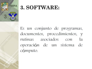 3. SOFTWARE:
 