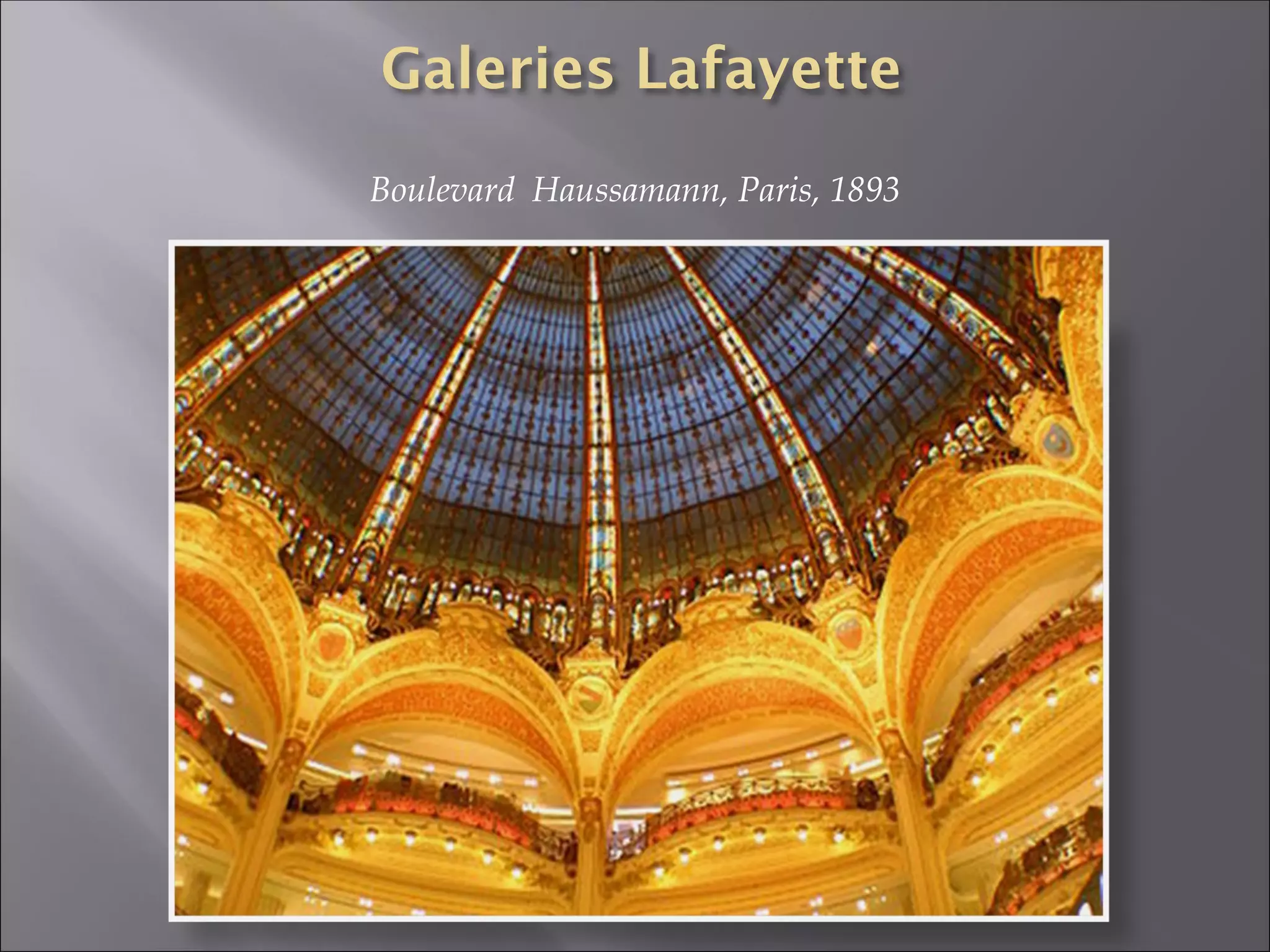 Boulevard Haussamann, Paris, 1893
 