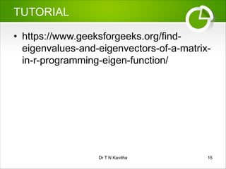 working with matrices in r | PDF