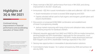 2
Continued strong
improvement in financial
performance and accelerating
execution of Vision 2030
• Sharp reversal in 9M 2...