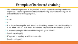2. forward chaining and backward chaining | PPTX