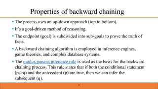2. forward chaining and backward chaining | PPTX