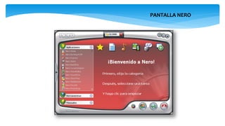 PANTALLA NERO
 