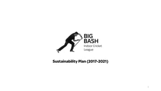 Sustainability Plan (2017-2021)
1
 
