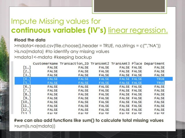 Data Preparation- handling missing value | PDF