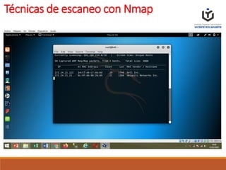 Técnicas de escaneo con Nmap
 