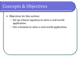 Real World Linear Models